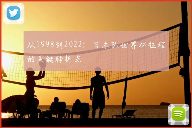 从1998到2022：日本队世界杯征程的关键转折点